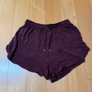 lululemon athletica Dark Purple Athletic Shorts